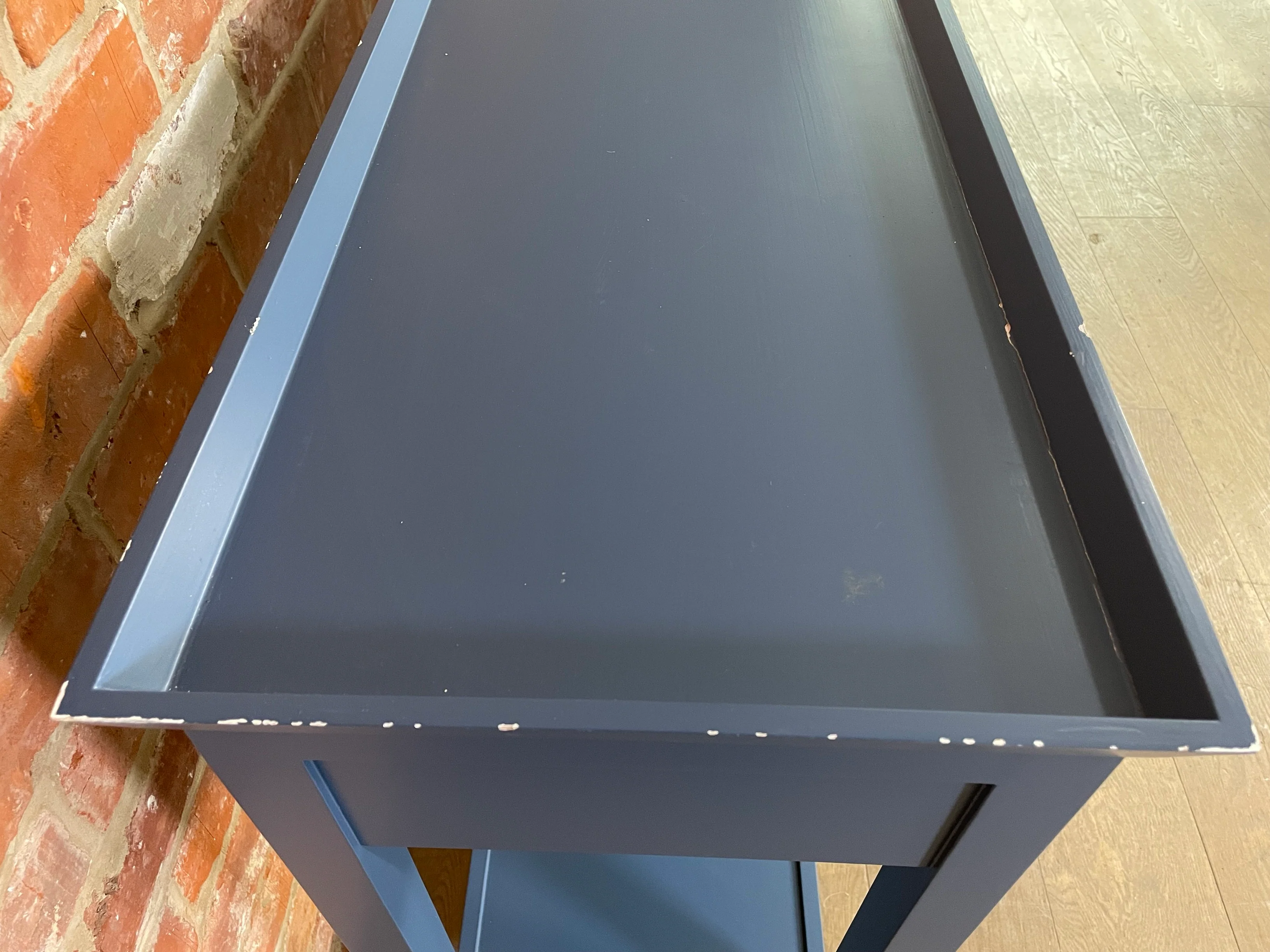 Aldwych 122 Rectangular Console Table - Blakeney Blue - Image 8