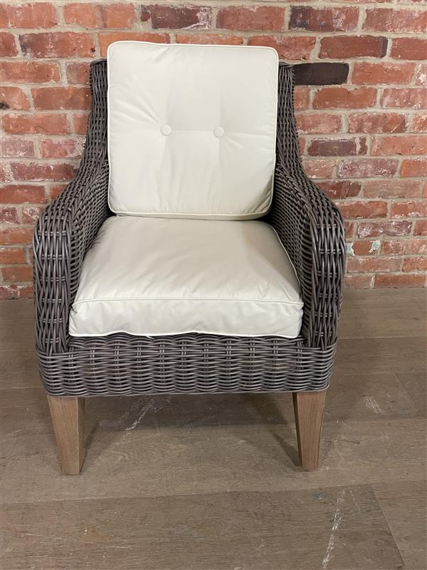 Bryher Carver Chair with Natural Cushions - Image 2