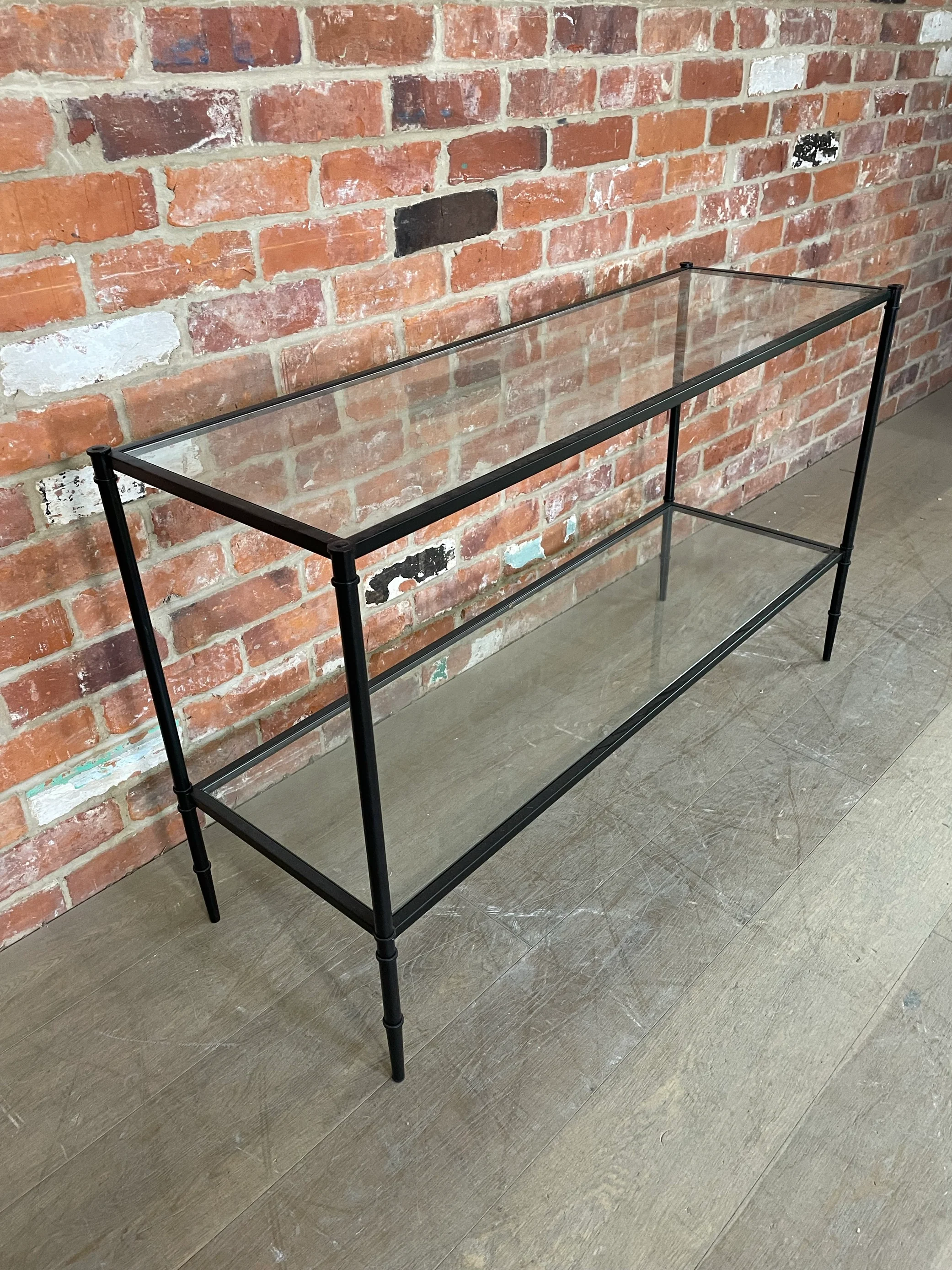 Coniston 120 Rectangular Console Table -  Black Bronze - Image 4