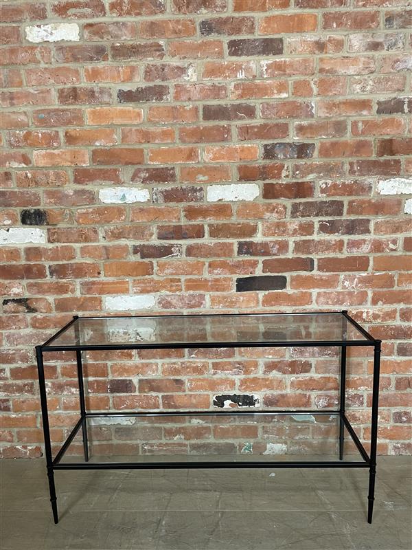 Coniston 120 Rectangular Console Table -  Black Bronze - Image 2