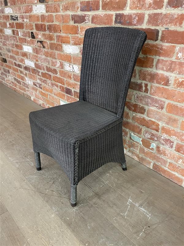 Havana Lloyd Loom Chair - Charcoal - Image 3
