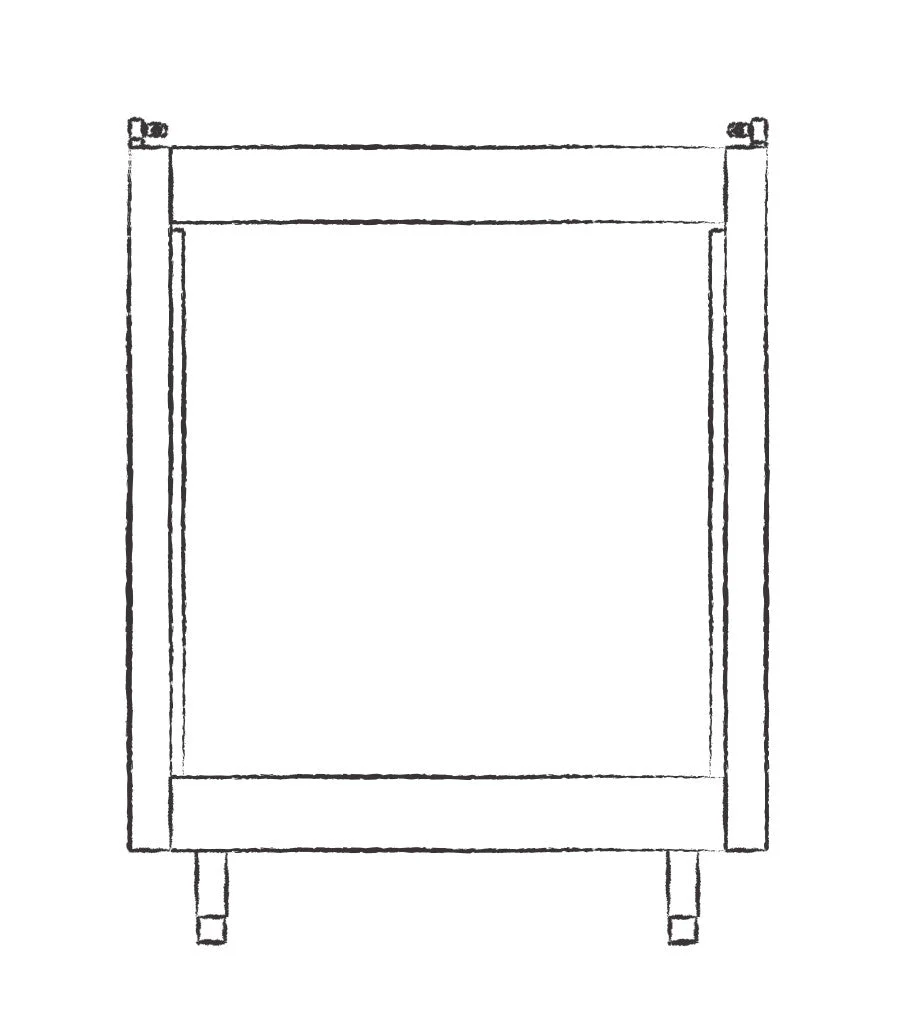 Limehouse 690 Single Undercounter Oven Base Cabinet - Image 21