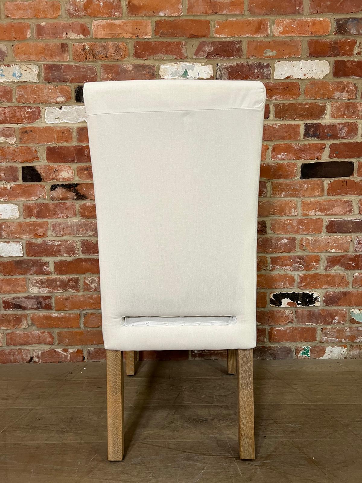 Long Island Dining Chair - Imogen Holkham Sand - Vintage Oak - Image 16