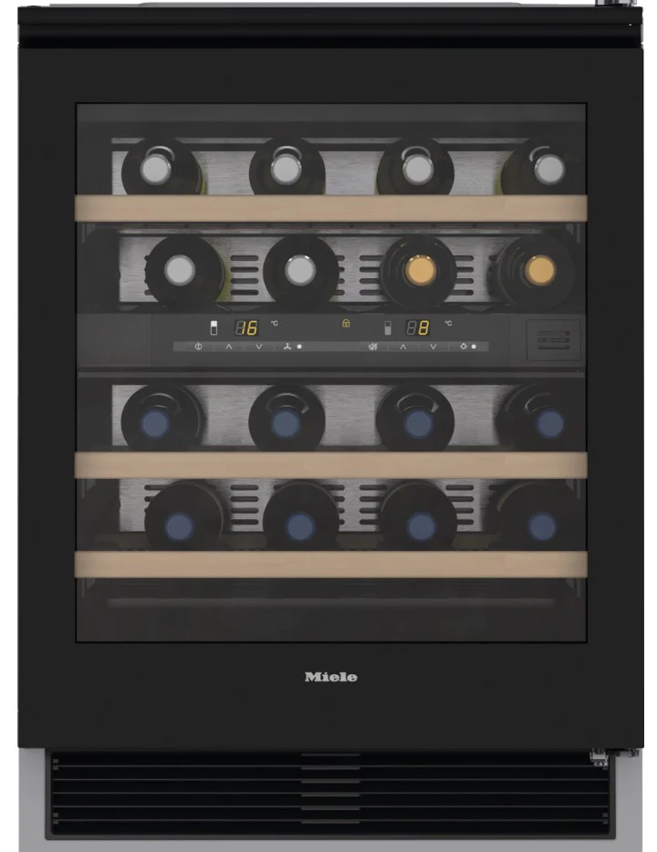 Miele Pureline Built Under Wine Conditioning Unit Black- KWT6321UG-9850160
