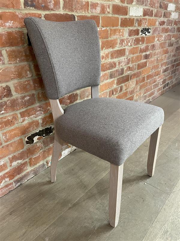 Mowbray Dining Chair - Angus Flint - Pale Oak - Image 3