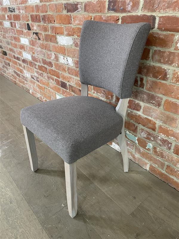 Mowbray Dining Chair - Angus Flint - Pale Oak - Image 4