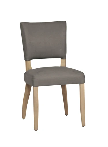 Mowbray Dining Chair - Heavyweight Linen Spelt - Vintage Oak