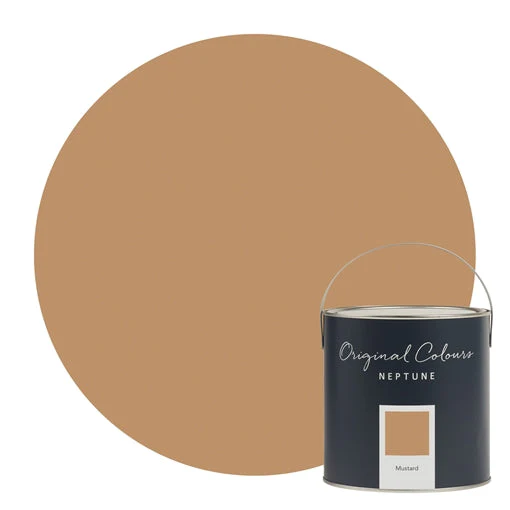 Neptune Matt Emulsion Pot 125ml - Mustard - Image 2