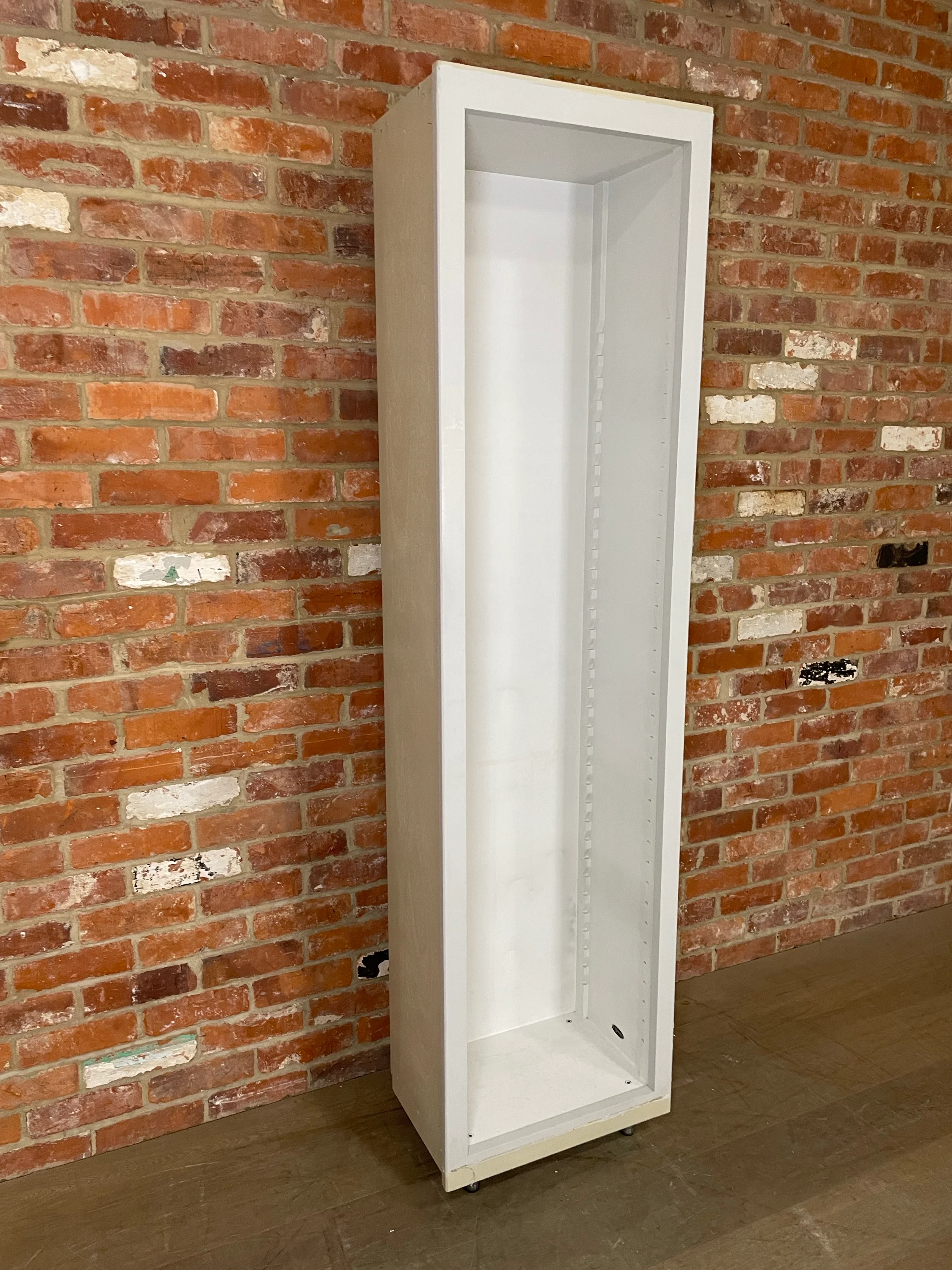 Pembroke Fitted Storage - 525mm- Exterior Driftwood/Lead Light & Interior Shell/Silver Birch- No Shelves - Image 3