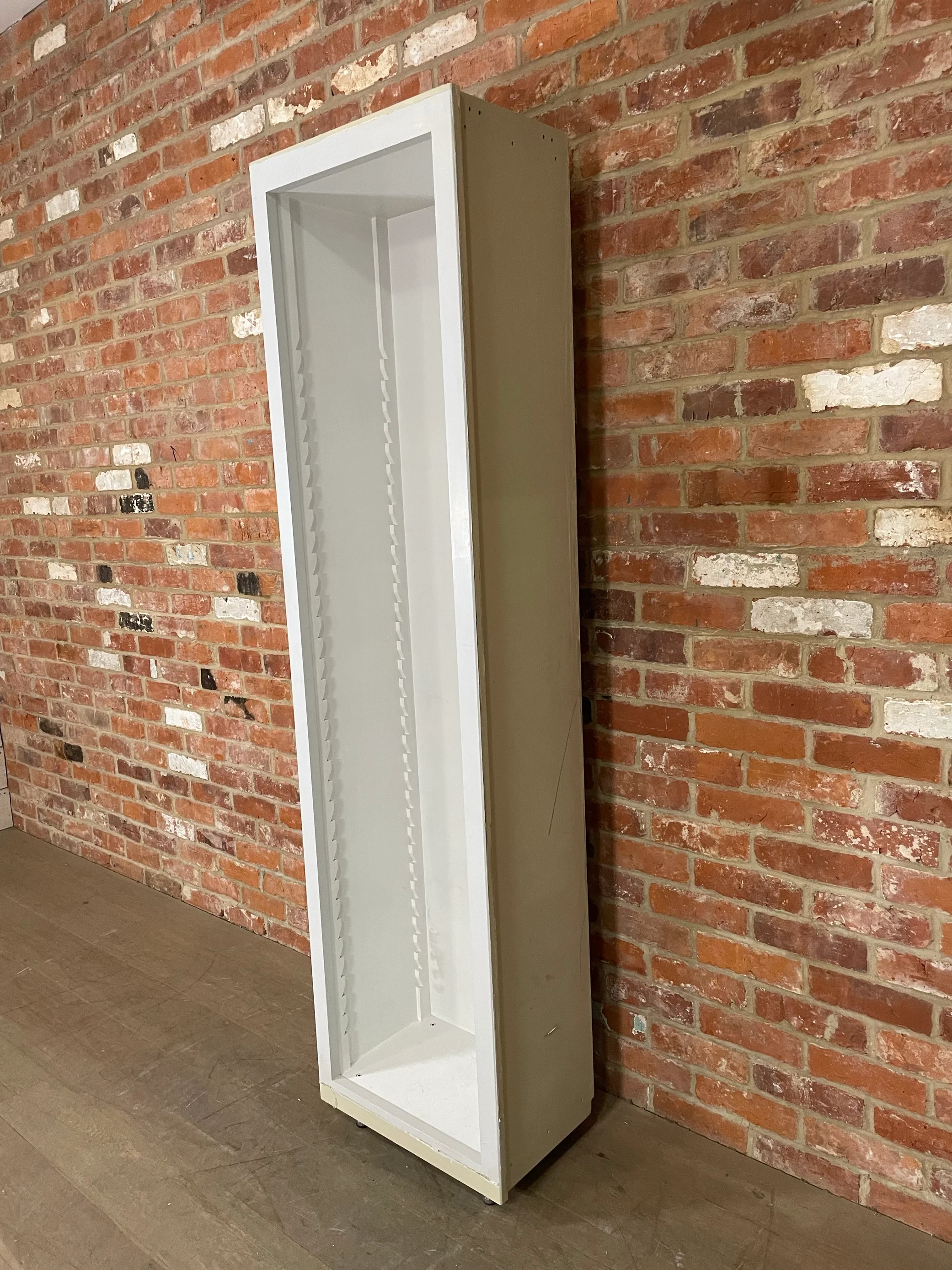Pembroke Fitted Storage - 525mm- Exterior Driftwood/Lead Light & Interior Shell/Silver Birch- No Shelves - Image 4