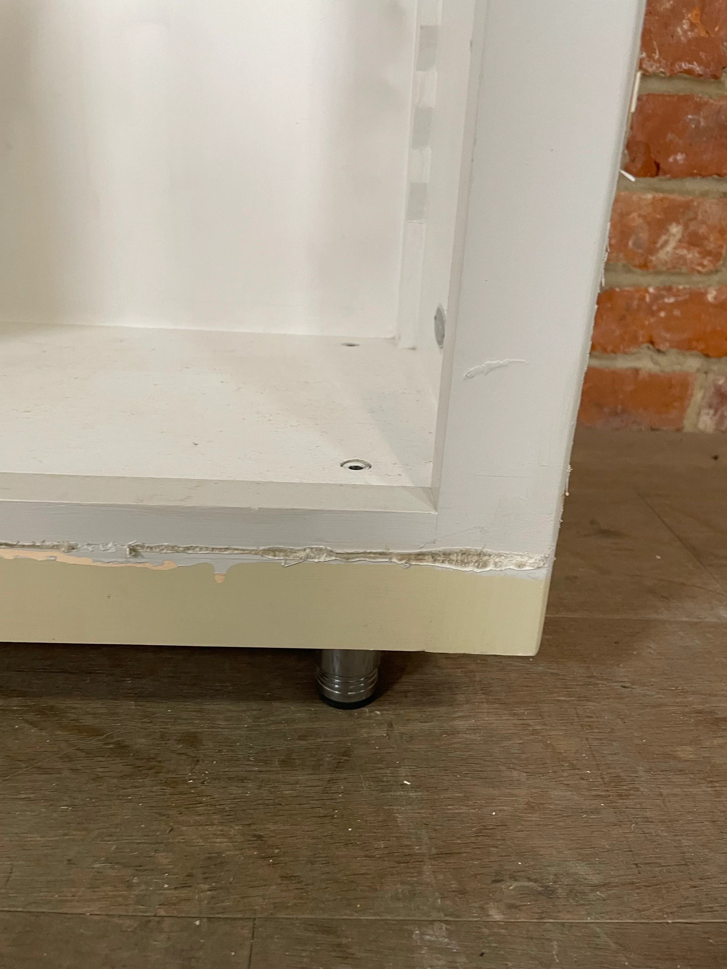 Pembroke Fitted Storage - 525mm- Exterior Driftwood/Lead Light & Interior Shell/Silver Birch- No Shelves - Image 9