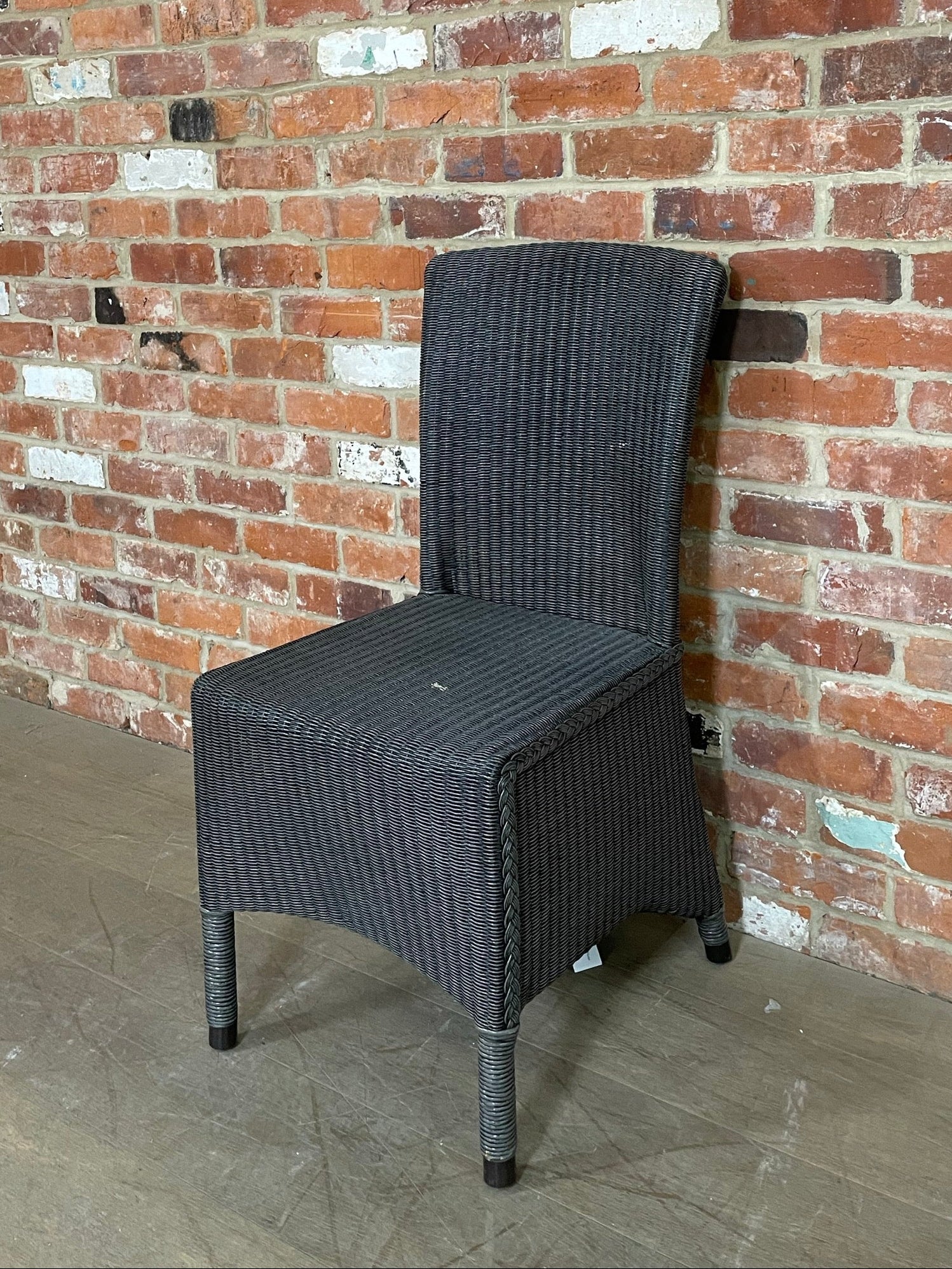 Havana Lloyd Loom Chair - Slate - Image 4