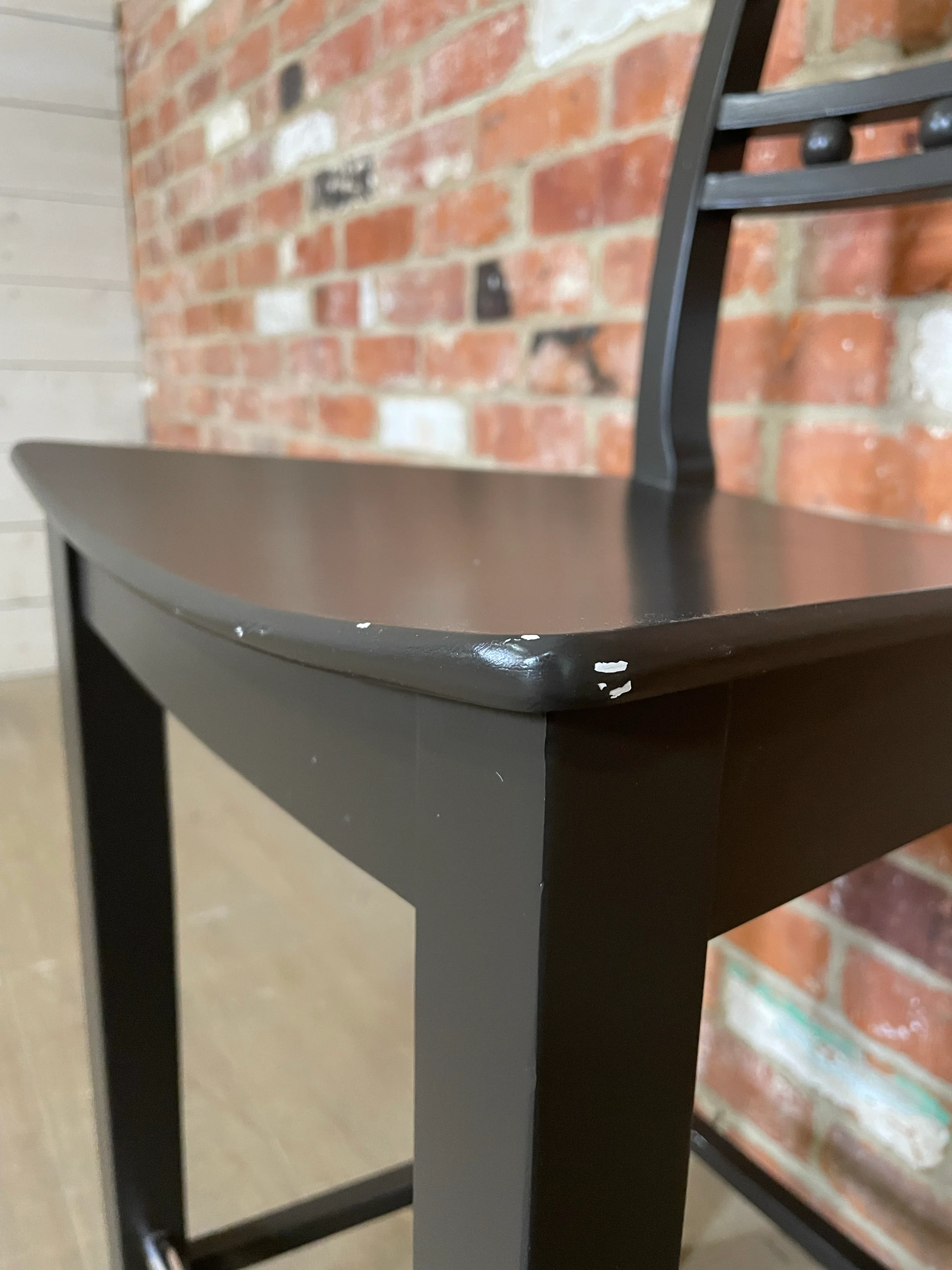 Suffolk High Back Bar Stool - Walnut - Image 5