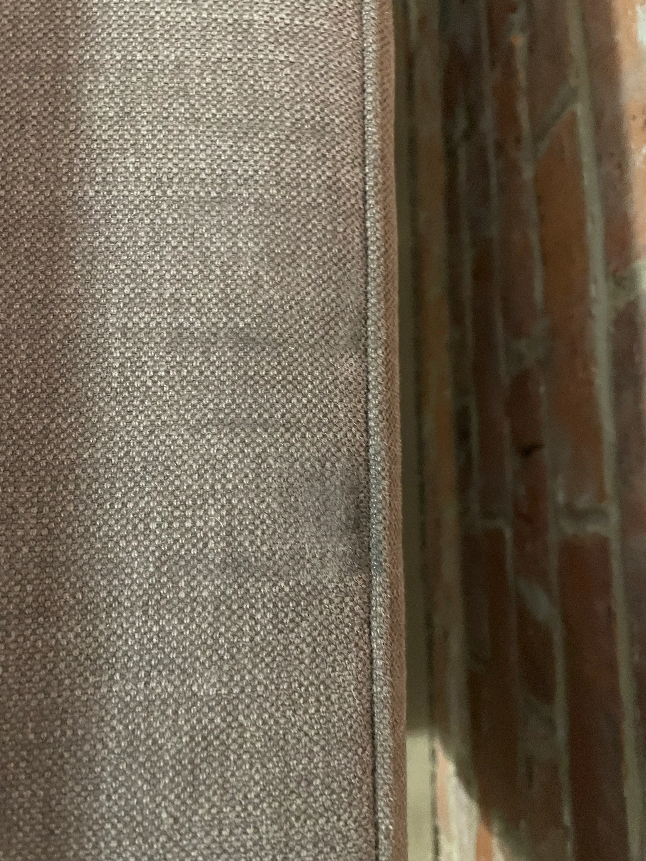 Shoreditch 3 Seater Sofa - Linara Dark Fig - Darkened Oak - Image 7