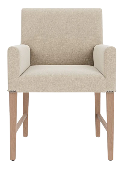 Shoreditch Carver Chair - Linara Natural - Pale Oak