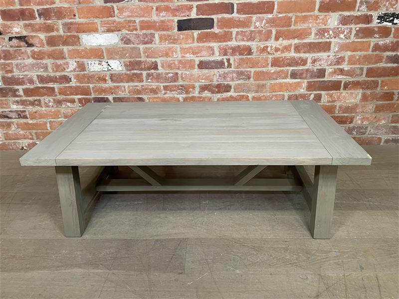 Stanway 130 Rectangular Coffee Table - Teak - Image 2