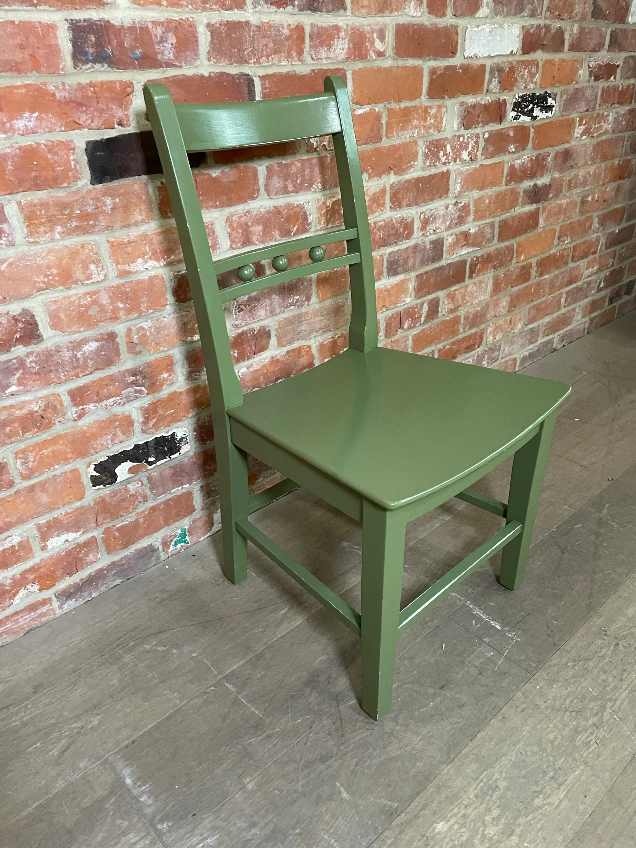 Suffolk Chair - Olive - Image 3