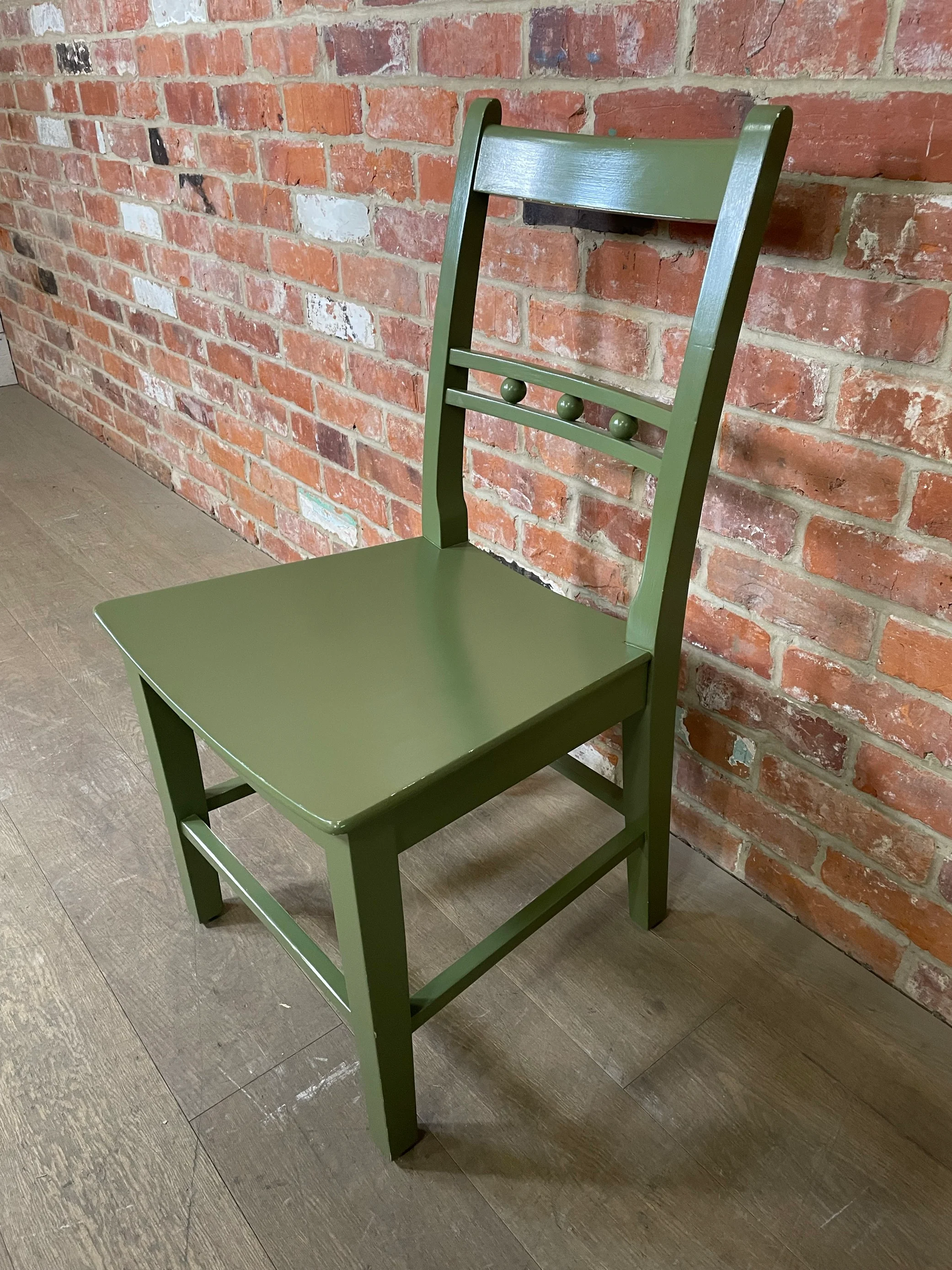 Suffolk Chair - Olive - Image 4