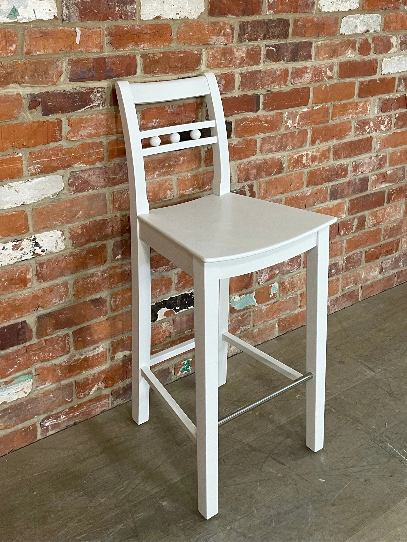 Suffolk High Back Bar Stool - Shell - Image 3