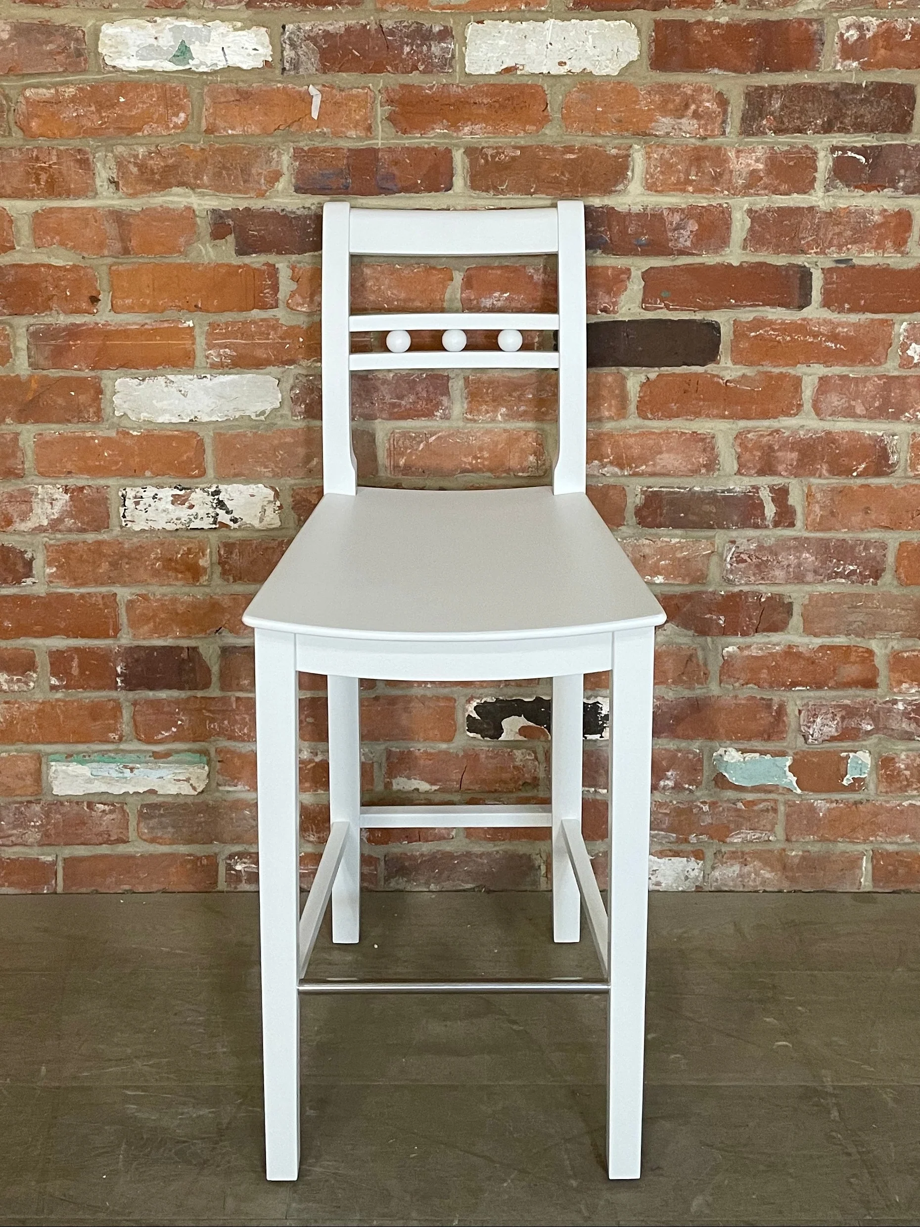 Suffolk High Back Bar Stool - Shell - Image 2